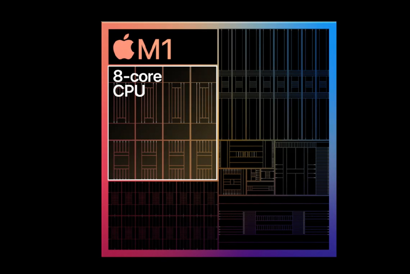 Apple M1 có 8 lõi hiệu suất cực cao